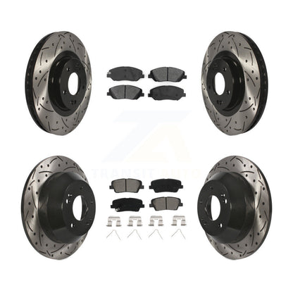 Disc Rotors and Semi-Metallic Brake Pads Kit-KDS-100537 - Kit.bestparts.ca