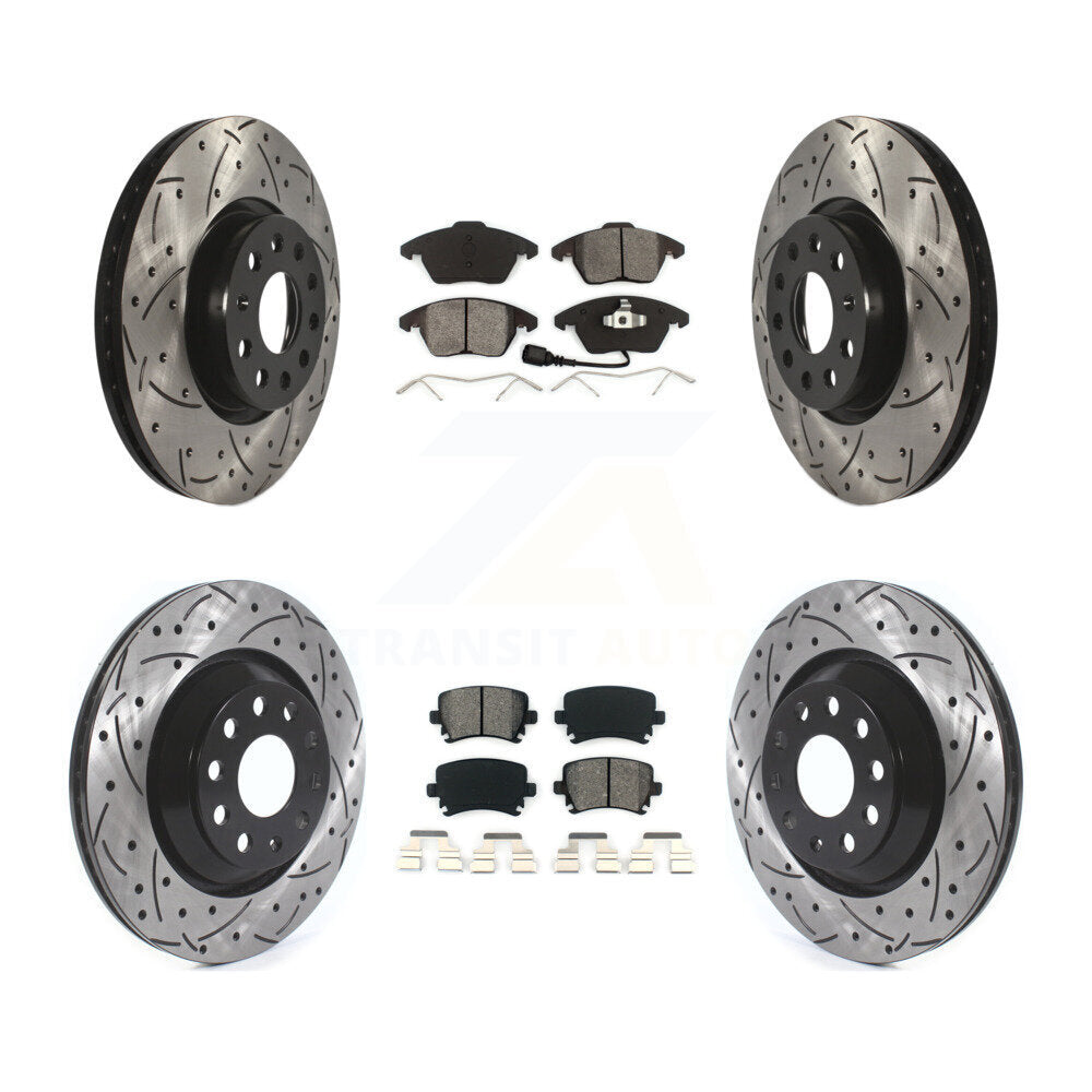 Disc Rotors and Semi-Metallic Brake Pads Kit-KDS-100575 - Kit.bestparts.ca Kit.bestparts.ca