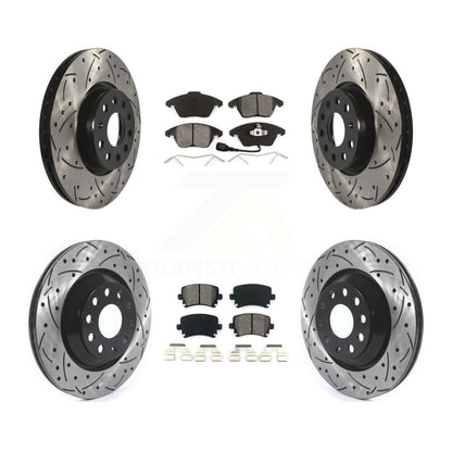 Disc Rotors and Semi-Metallic Brake Pads Kit-KDS-100575 - Kit.bestparts.ca
