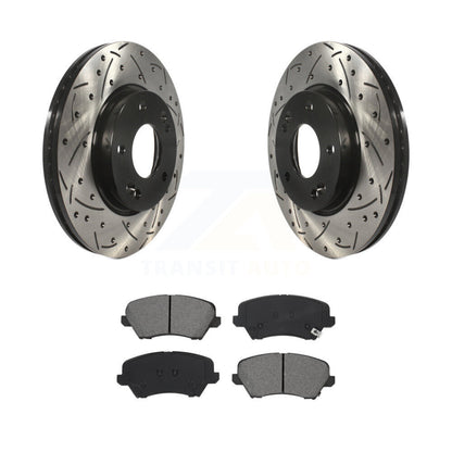 Coated Disc Rotors and Semi-Metallic Brake Pads Kit-KDS-100613 - Kit.bestparts.ca