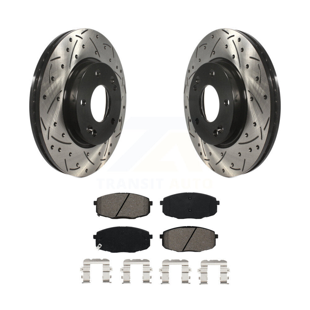 Coated Disc Rotors and Semi-Metallic Brake Pads Kit-KDS-100615 - Kit.bestparts.ca Kit.bestparts.ca