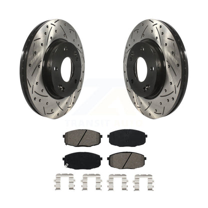 Coated Disc Rotors and Semi-Metallic Brake Pads Kit-KDS-100615 - Kit.bestparts.ca