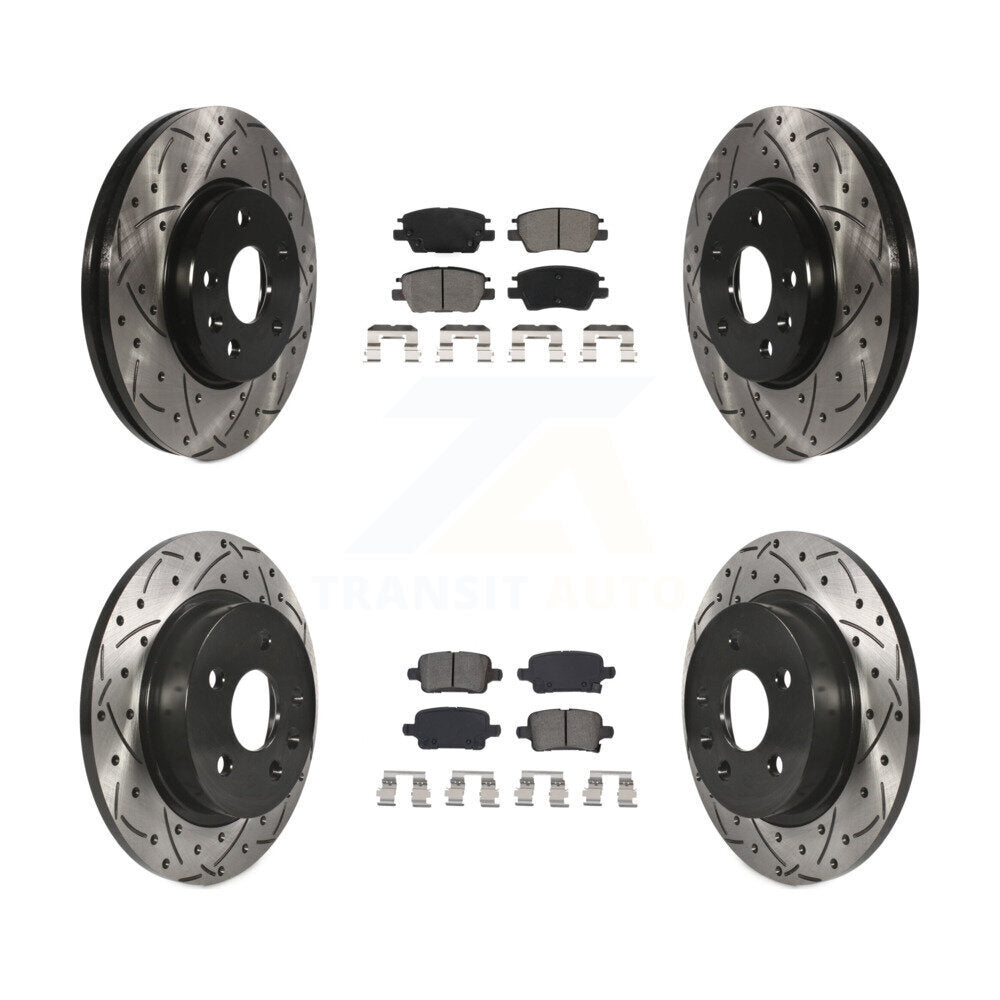 Disc Rotors and Semi-Metallic Brake Pads Kit-KDS-100623 - Kit.bestparts.ca