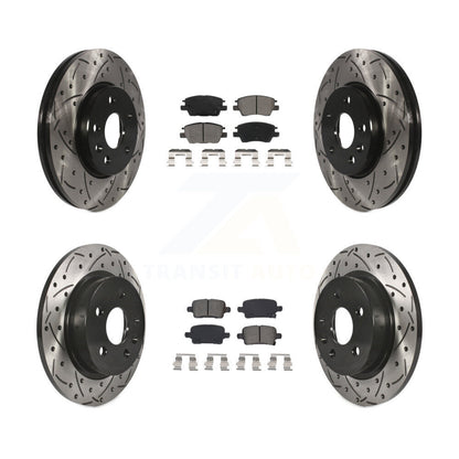 Disc Rotors and Semi-Metallic Brake Pads Kit-KDS-100623 - Kit.bestparts.ca