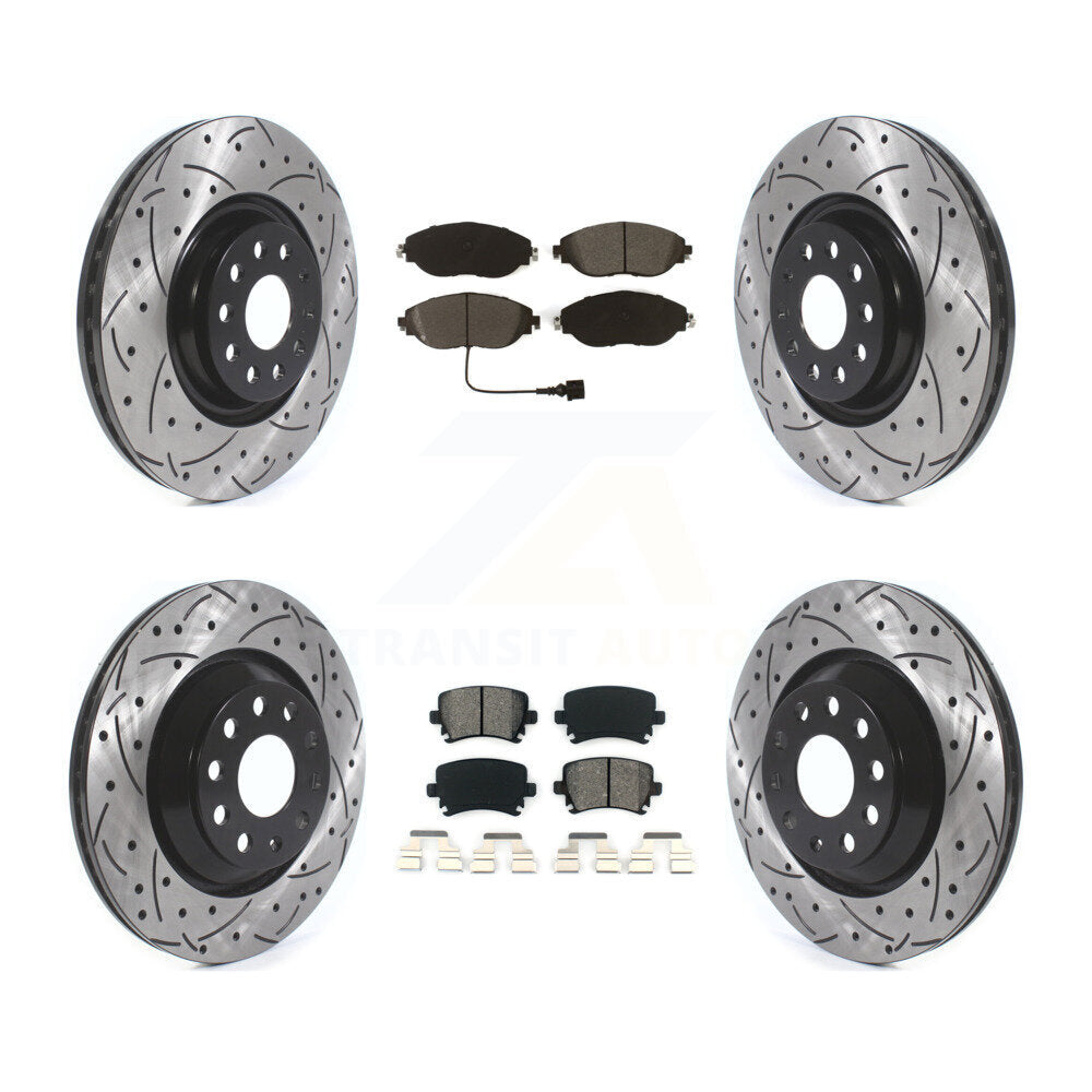 Disc Rotors and Semi-Metallic Brake Pads Kit-KDS-100639 - Kit.bestparts.ca