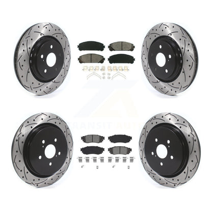 Disc Rotors and Semi-Metallic Brake Pads Kit-KDS-100645 - Kit.bestparts.ca