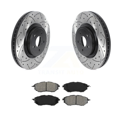 Coated Disc Rotors and Semi-Metallic Brake Pads Kit-KDS-100679 - Kit.bestparts.ca