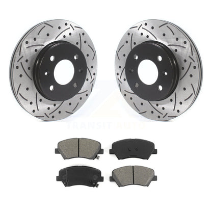 Coated Disc Rotors and Semi-Metallic Brake Pads Kit-KDS-100700 - Kit.bestparts.ca