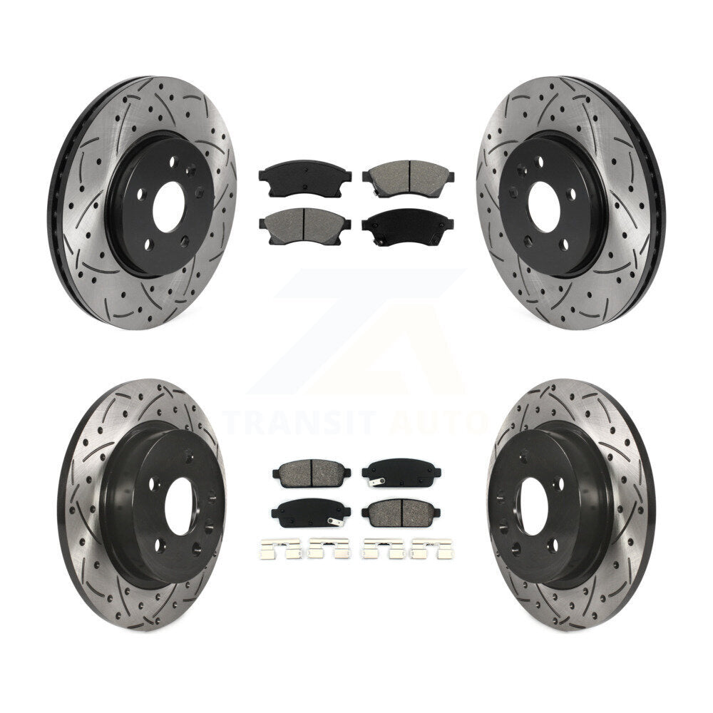 Disc Rotors and Semi-Metallic Brake Pads Kit-KDS-100709 - Kit.bestparts.ca Kit.bestparts.ca