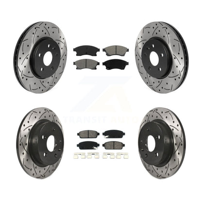 Disc Rotors and Semi-Metallic Brake Pads Kit-KDS-100709 - Kit.bestparts.ca