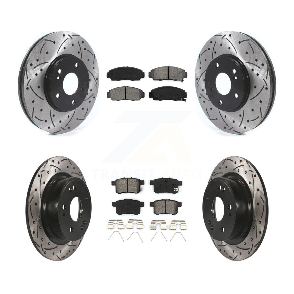 Disc Rotors and Semi-Metallic Brake Pads Kit-KDS-100716 - Kit.bestparts.ca