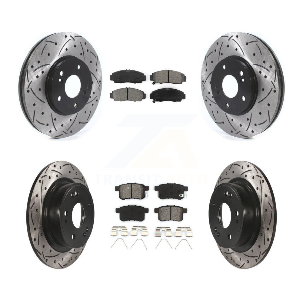 Disc Rotors and Semi-Metallic Brake Pads Kit-KDS-100717 - Kit.bestparts.ca