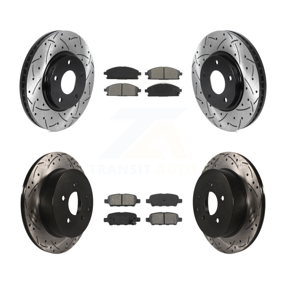 Disc Rotors and Semi-Metallic Brake Pads Kit-KDS-100721 - Kit.bestparts.ca Kit.bestparts.ca