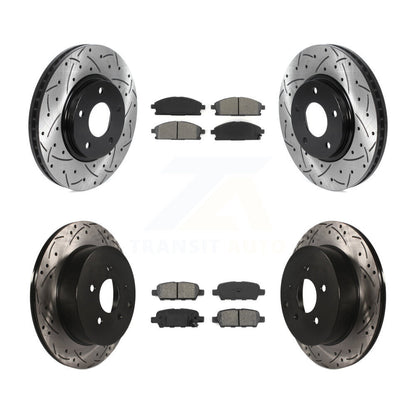 Disc Rotors and Semi-Metallic Brake Pads Kit-KDS-100721 - Kit.bestparts.ca
