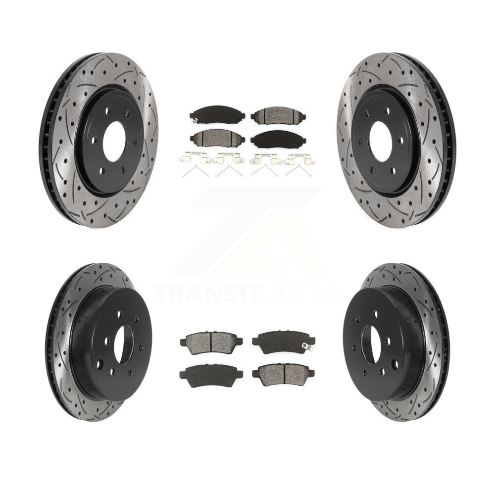 Disc Rotors and Semi-Metallic Brake Pads Kit-KDS-100729 - Kit.bestparts.ca Kit.bestparts.ca