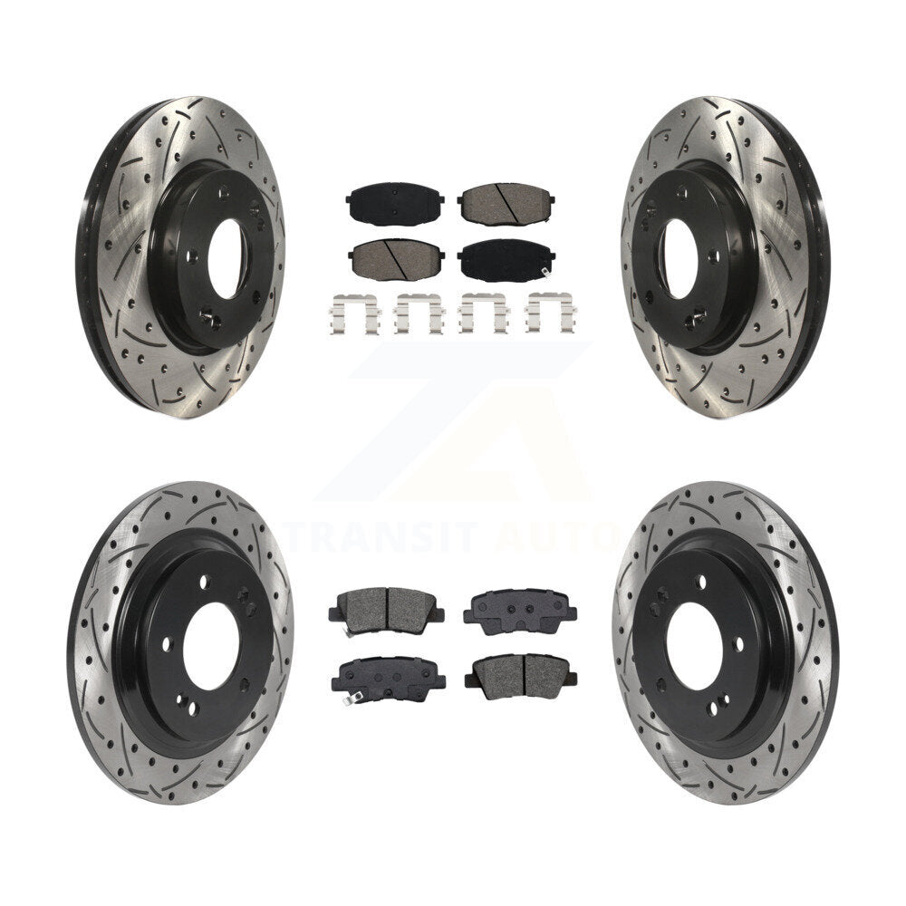 Disc Rotors and Semi-Metallic Brake Pads Kit-KDS-100750 - Kit.bestparts.ca Kit.bestparts.ca