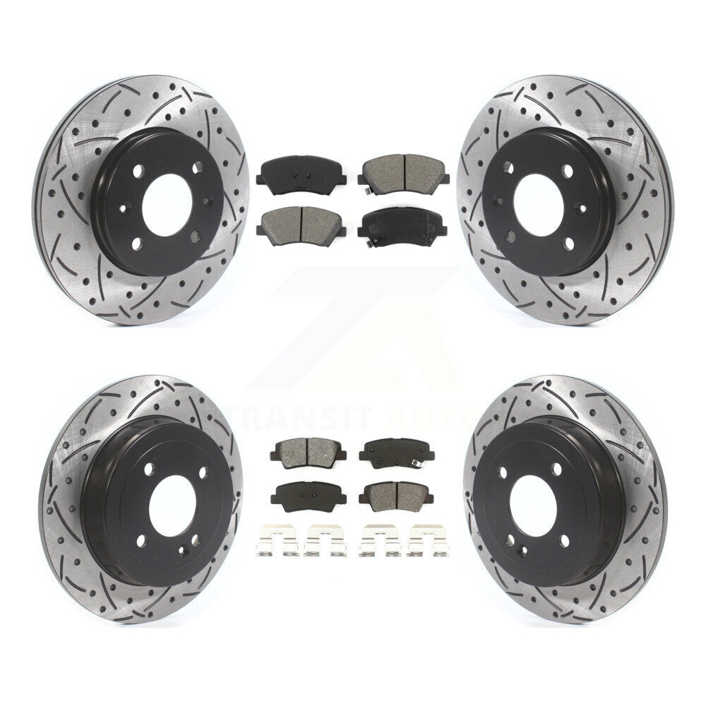 Disc Rotors and Semi-Metallic Brake Pads Kit-KDS-100767 - Kit.bestparts.ca