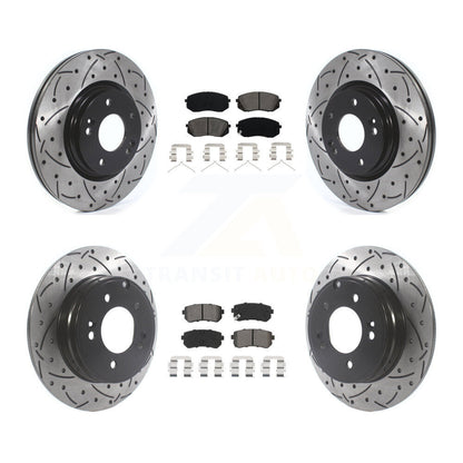 Disc Rotors and Semi-Metallic Brake Pads Kit-KDS-100776 - Kit.bestparts.ca