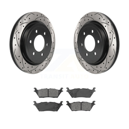 Coated Disc Rotors and Semi-Metallic Brake Pads Kit-KDS-100788 - Kit.bestparts.ca