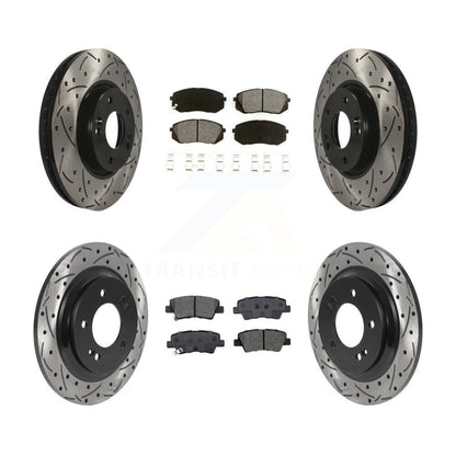 Disc Rotors and Semi-Metallic Brake Pads Kit-KDS-100878 - Kit.bestparts.ca