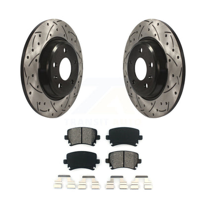 Coated Disc Rotors and Semi-Metallic Brake Pads Kit-KDS-100883 - Kit.bestparts.ca