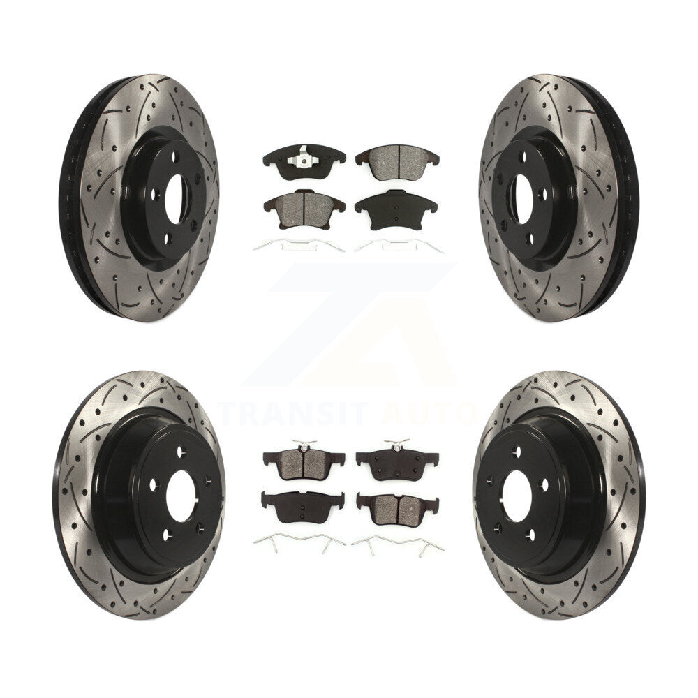Disc Rotors and Semi-Metallic Brake Pads Kit-KDS-100893 - Kit.bestparts.ca