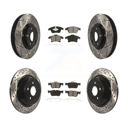 Disc Rotors and Semi-Metallic Brake Pads Kit-KDS-100893 - Kit.bestparts.ca