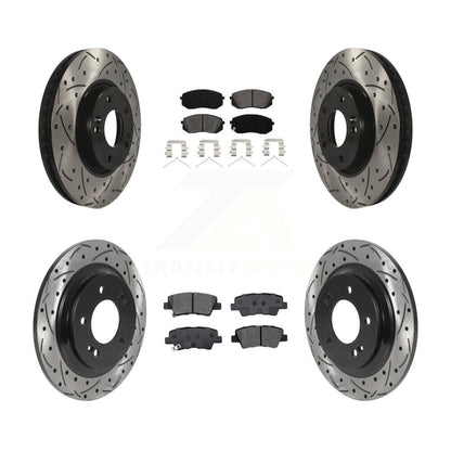 Disc Rotors and Semi-Metallic Brake Pads Kit-KDS-100924 - Kit.bestparts.ca