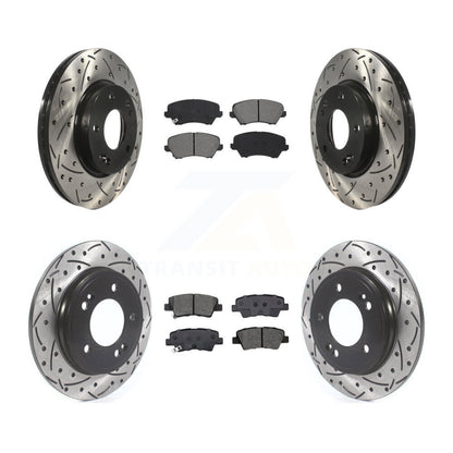 disc rotors and semi metallic brake pads-kds-100927 - Kit.bestparts.ca