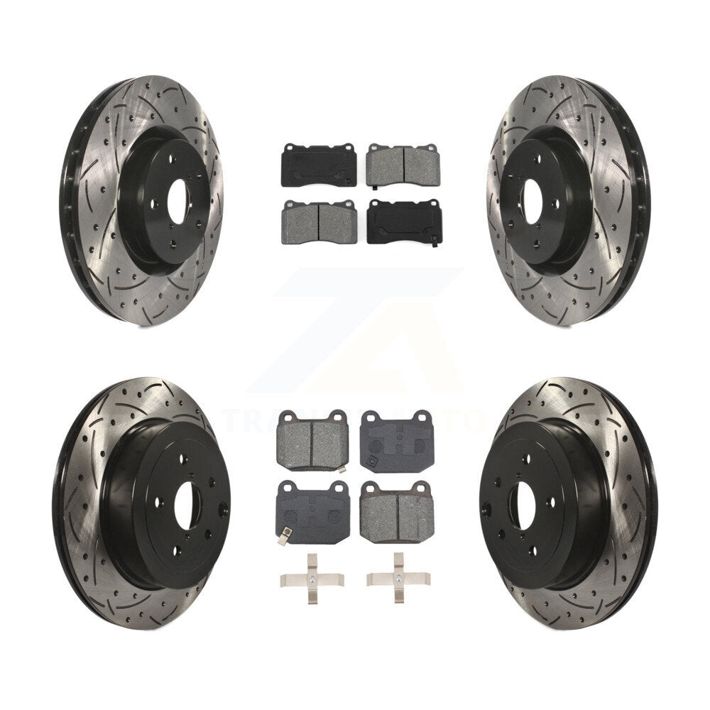 Disc Rotors and Semi-Metallic Brake Pads Kit-KDS-100942 - Kit.bestparts.ca