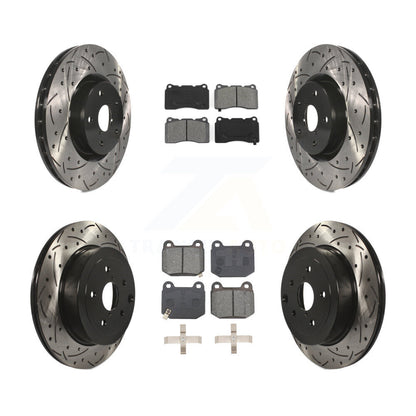 Disc Rotors and Semi-Metallic Brake Pads Kit-KDS-100942 - Kit.bestparts.ca