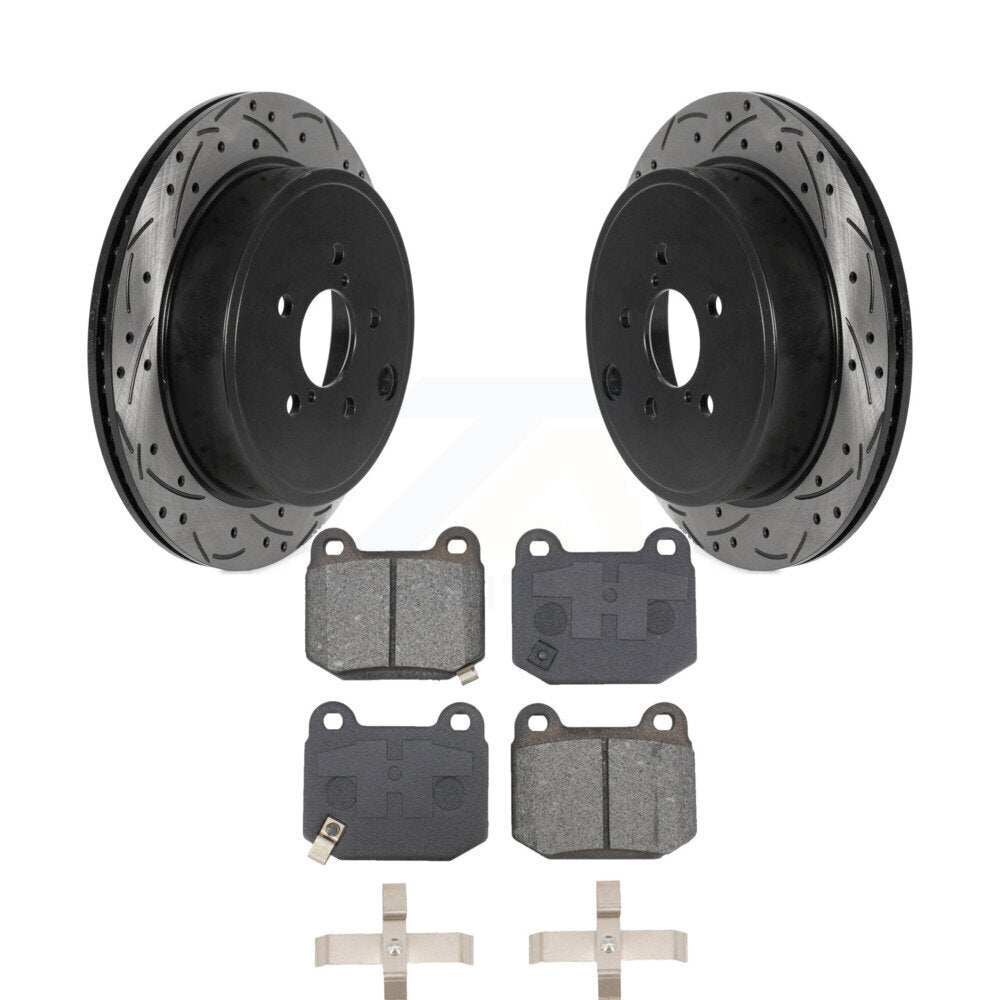 Coated Disc Rotors and Semi-Metallic Brake Pads Kit-KDS-100946 - Kit.bestparts.ca Kit.bestparts.ca