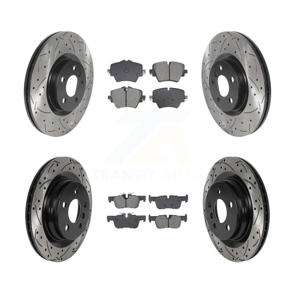 Disc Rotors and Semi-Metallic Brake Pads Kit-KDS-100976 - Kit.bestparts.ca Kit.bestparts.ca
