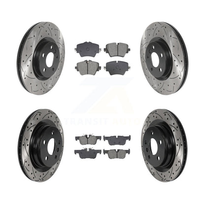Disc Rotors and Semi-Metallic Brake Pads Kit-KDS-100976 - Kit.bestparts.ca