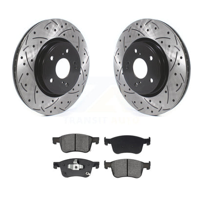 Coated Disc Rotors and Semi-Metallic Brake Pads Kit-KDS-101023 - Kit.bestparts.ca