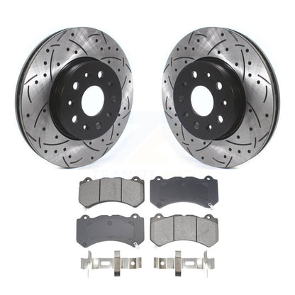 Coated Disc Rotors and Semi-Metallic Brake Pads Kit-KDS-101028 - Kit.bestparts.ca
