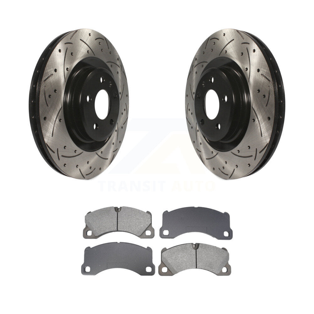 Coated Disc Rotors and Semi-Metallic Brake Pads Kit-KDS-101040 - Kit.bestparts.ca Kit.bestparts.ca