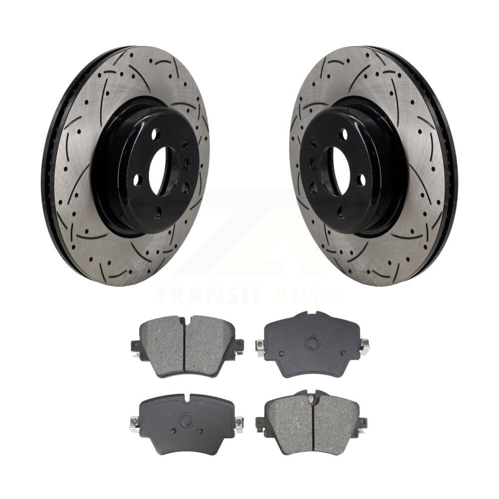 Disc Rotors and Semi-Metallic Brake Pads Kit-KDS-101055 - Kit.bestparts.ca
