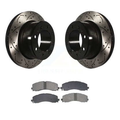 Coated Disc Rotors and Semi-Metallic Brake Pads Kit-KDS-101068 - Kit.bestparts.ca