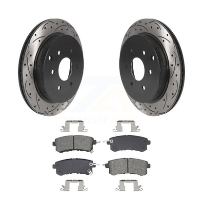 Coated Disc Rotors and Semi-Metallic Brake Pads Kit-KDS-101069 - Kit.bestparts.ca
