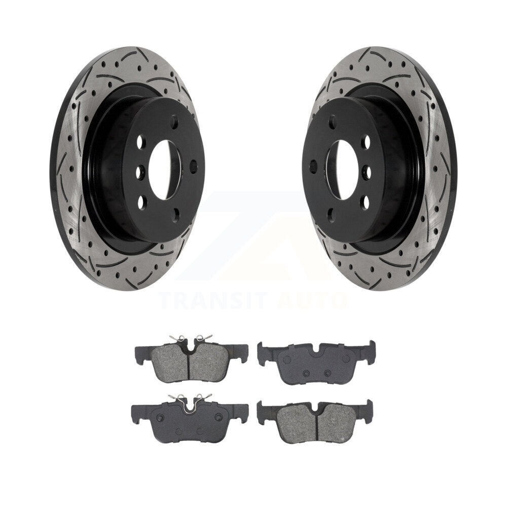 Disc Rotors and Semi-Metallic Brake Pads Kit-KDS-101073 - Kit.bestparts.ca