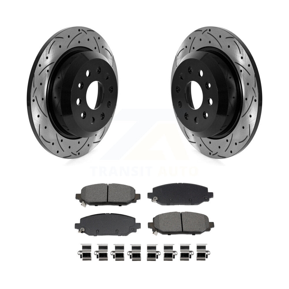 Disc Rotors and Semi-Metallic Brake Pads Kit-KDS-101075 - Kit.bestparts.ca Kit.bestparts.ca