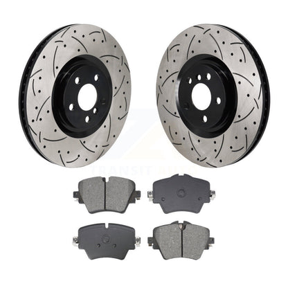 Disc Rotors and Semi-Metallic Brake Pads Kit-KDS-101091 - Kit.bestparts.ca