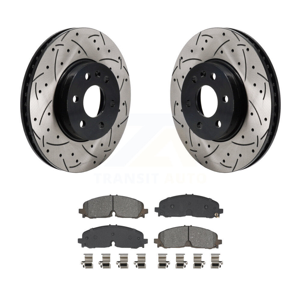 Disc Rotors and Semi-Metallic Brake Pads Kit-KDS-101101 - Kit.bestparts.ca