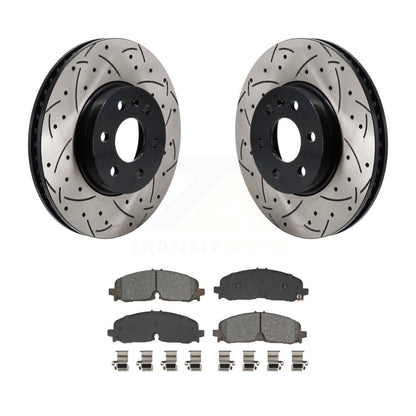Disc Rotors and Semi-Metallic Brake Pads Kit-KDS-101101 - Kit.bestparts.ca