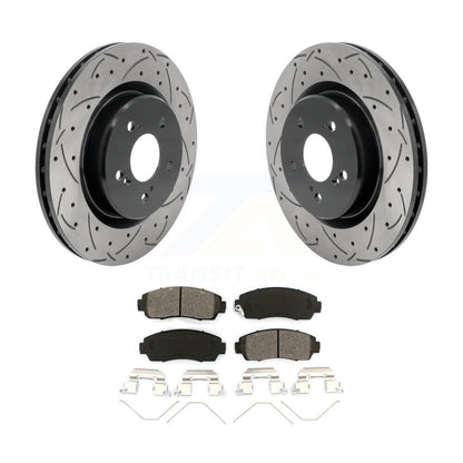 Disc Rotors and Semi-Metallic Brake Pads Kit-KDS-101105 - Kit.bestparts.ca