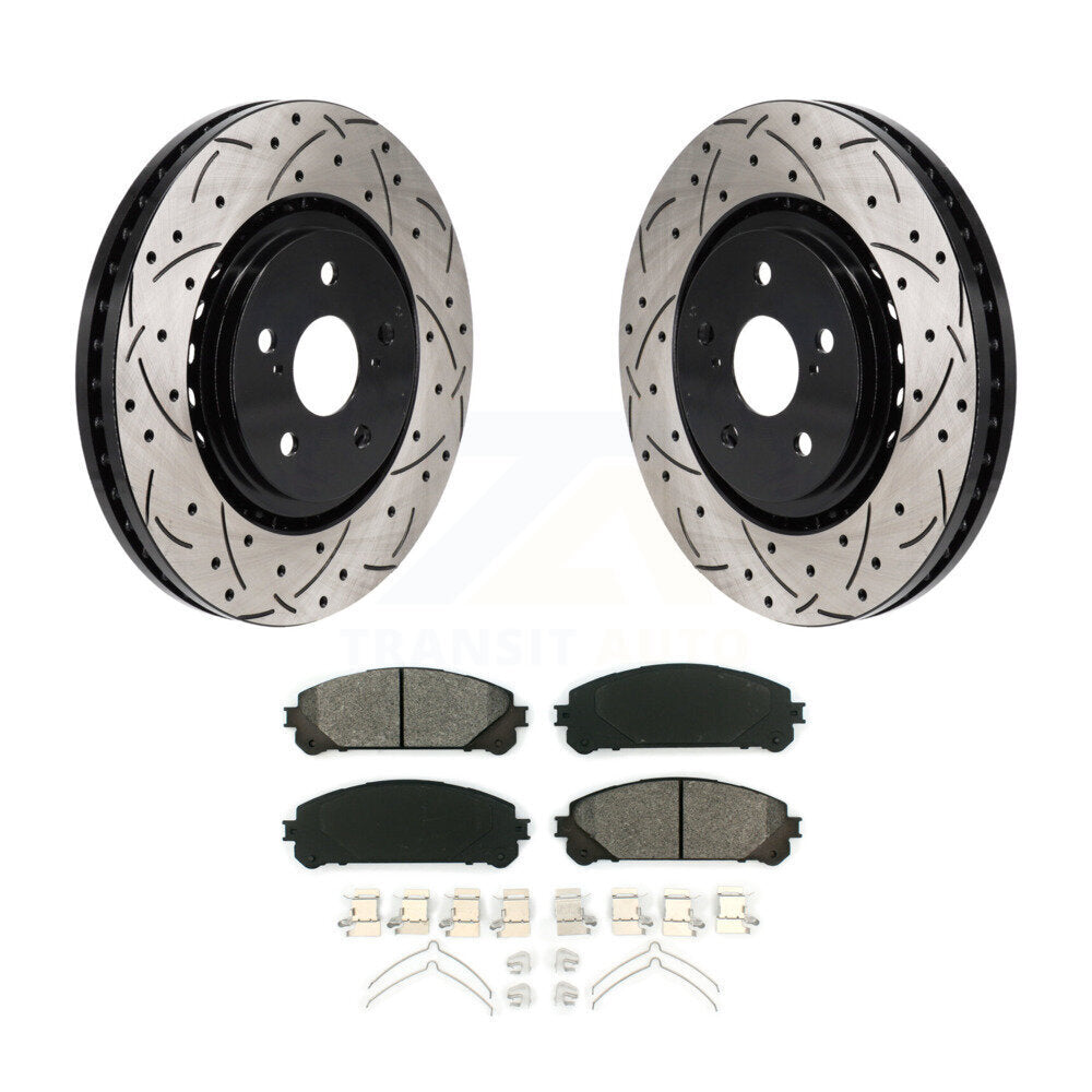 Disc Rotors and Semi-Metallic Brake Pads Kit-KDS-101115 - Kit.bestparts.ca