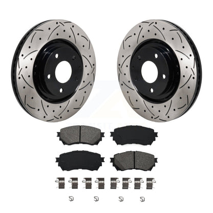 Disc Rotors and Semi-Metallic Brake Pads Kit-KDS-101124 - Kit.bestparts.ca