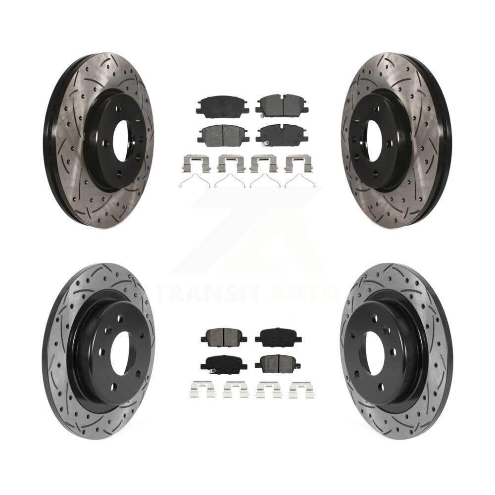 Disc Rotors and Semi-Metallic Brake Pads Kit-KDS-101131 - Kit.bestparts.ca Kit.bestparts.ca