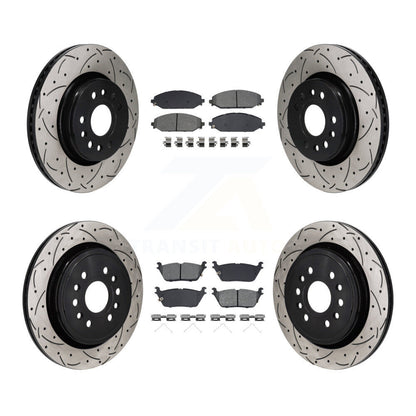 Disc Rotors and Semi-Metallic Brake Pads Kit-KDS-101137 - Kit.bestparts.ca